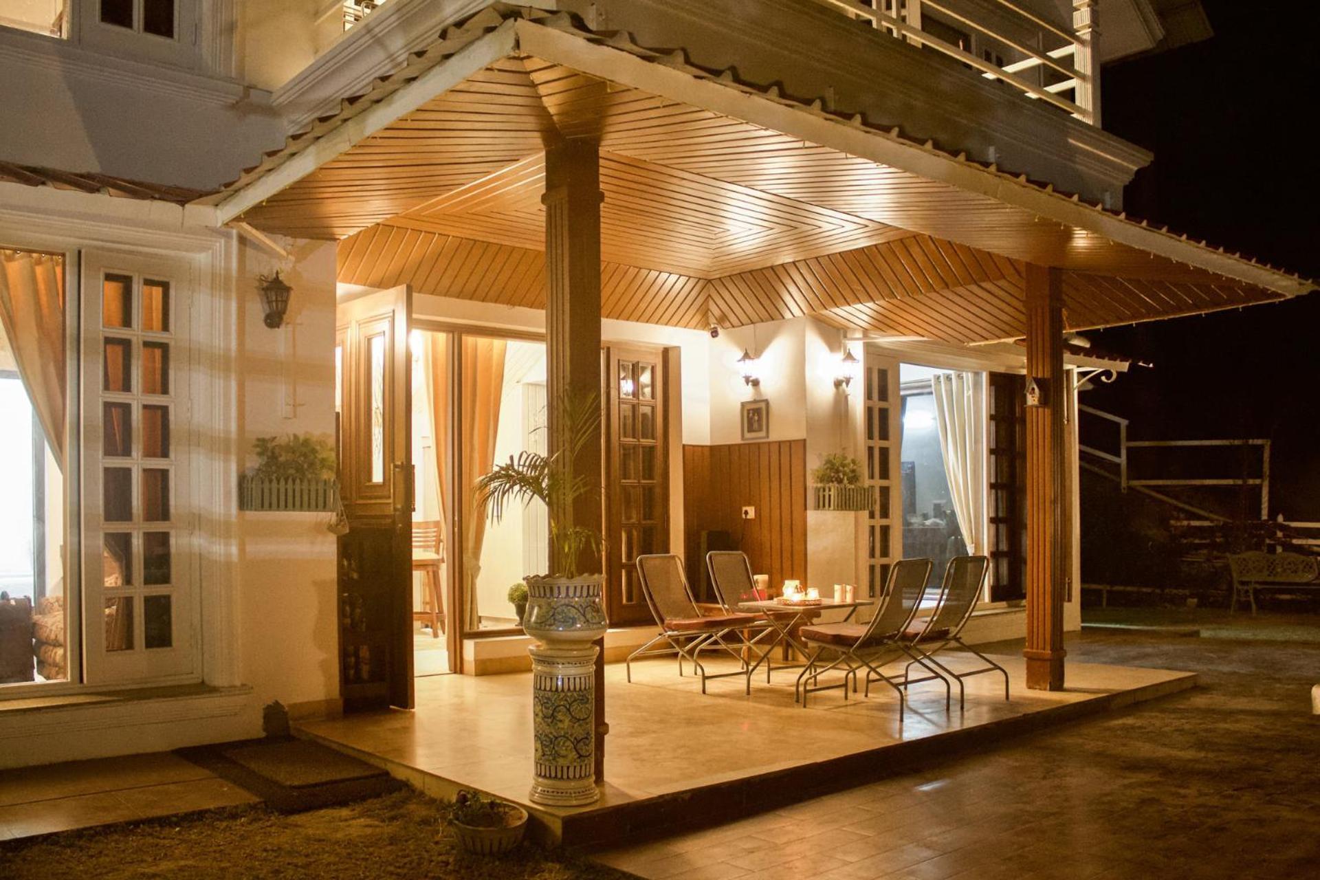 Stayvista At Bellevue With Outdoor Jacuzzi 卡绍利 外观 照片